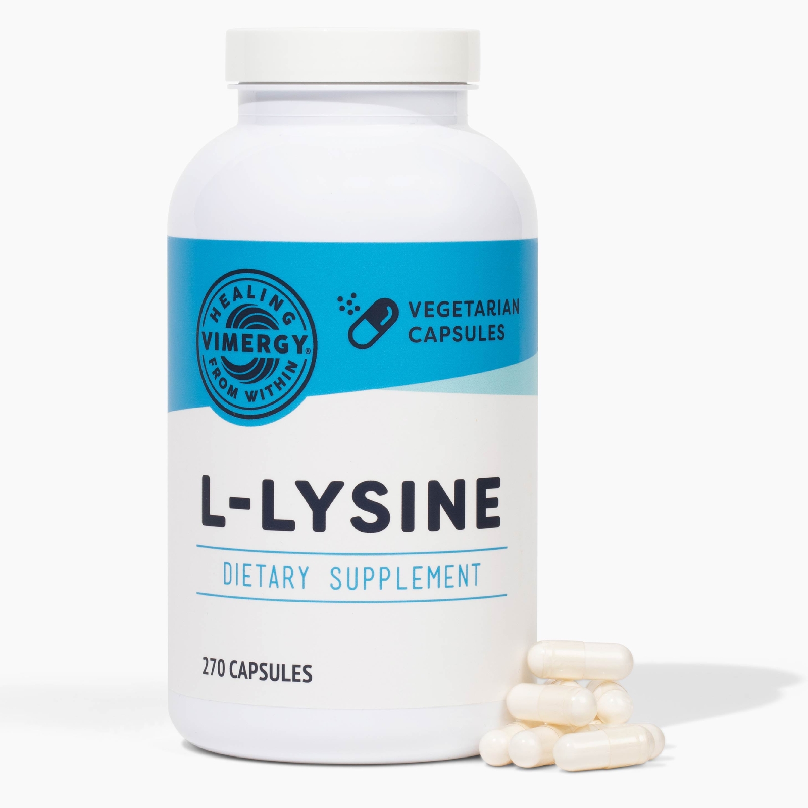 Vimergy L-Lysine 500MG Capsules, 270 Servings – Supports Immune System