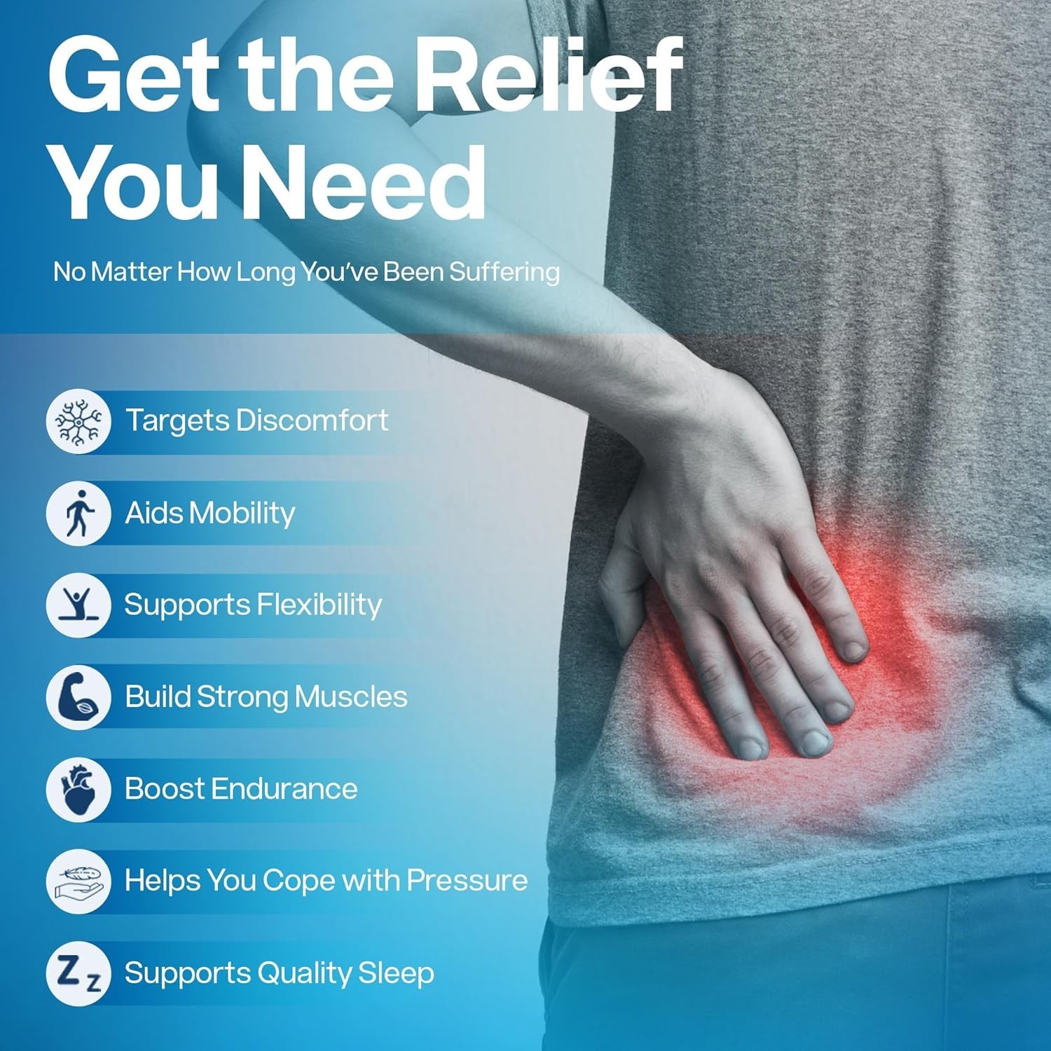 SciatiEase Sciatic Nerve Health Supplement Alpha Lipoic Acid B Complex 120ct