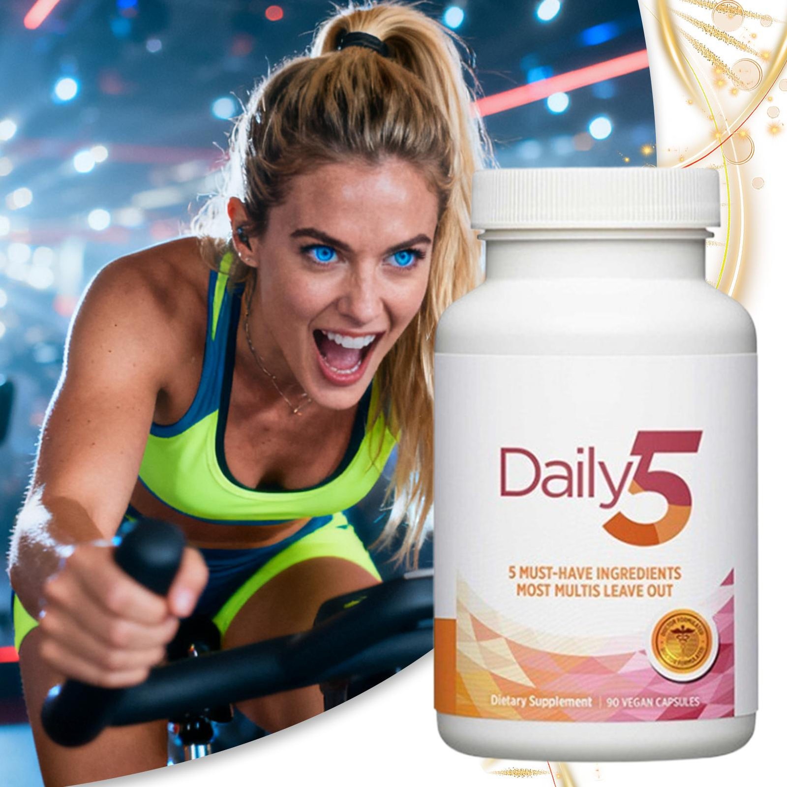 Doctors’ Preferred Daily5 90 Vegan Capsules Dietary Supplement 3PACK