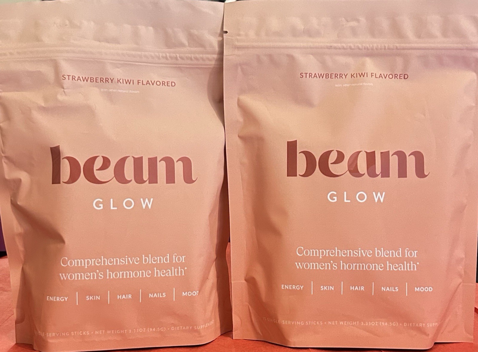 2x Beam Glow Strawberry Kiwi Comprehensive Blend Women’s Hormone Health🌿 08/27