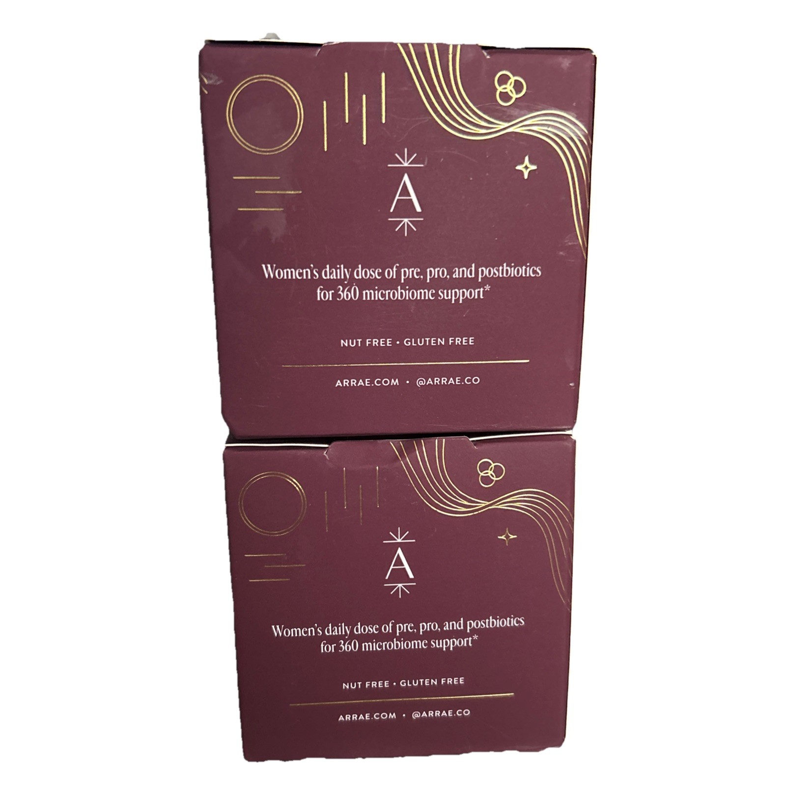 (2 Pack)Arrae Tribiotic Daily Gut, Skin & Vaginal Support Supplements