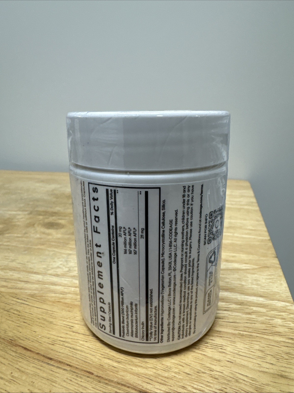 Codeage Probiotic+, 90 Vegetable Caps for Appetite Control – BB 5/2028 – SEALED