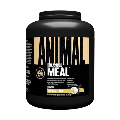 Meal – Protein Shake with Whole Food Ingredients, Aids in Muscle Recovery wit…