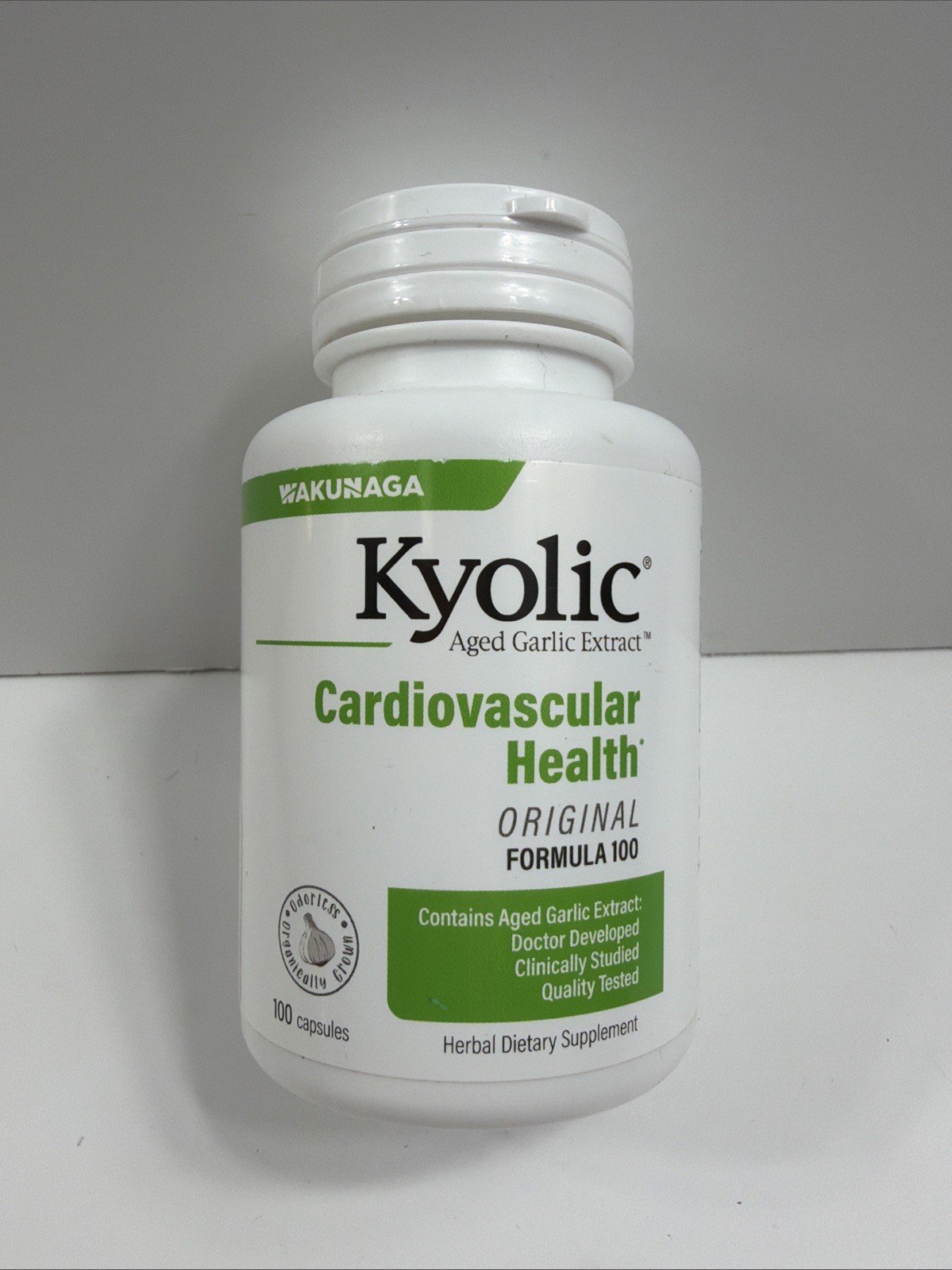 Kyolic Aged Garlic Extract-Cardiovascular Health- Formula 100 Capsules 10/28