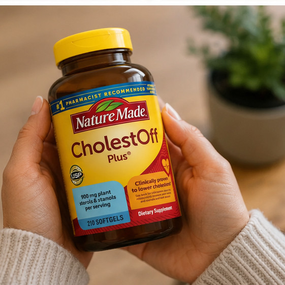 2-Pack Nature Made CholestOFF Plus, 210 Softgels