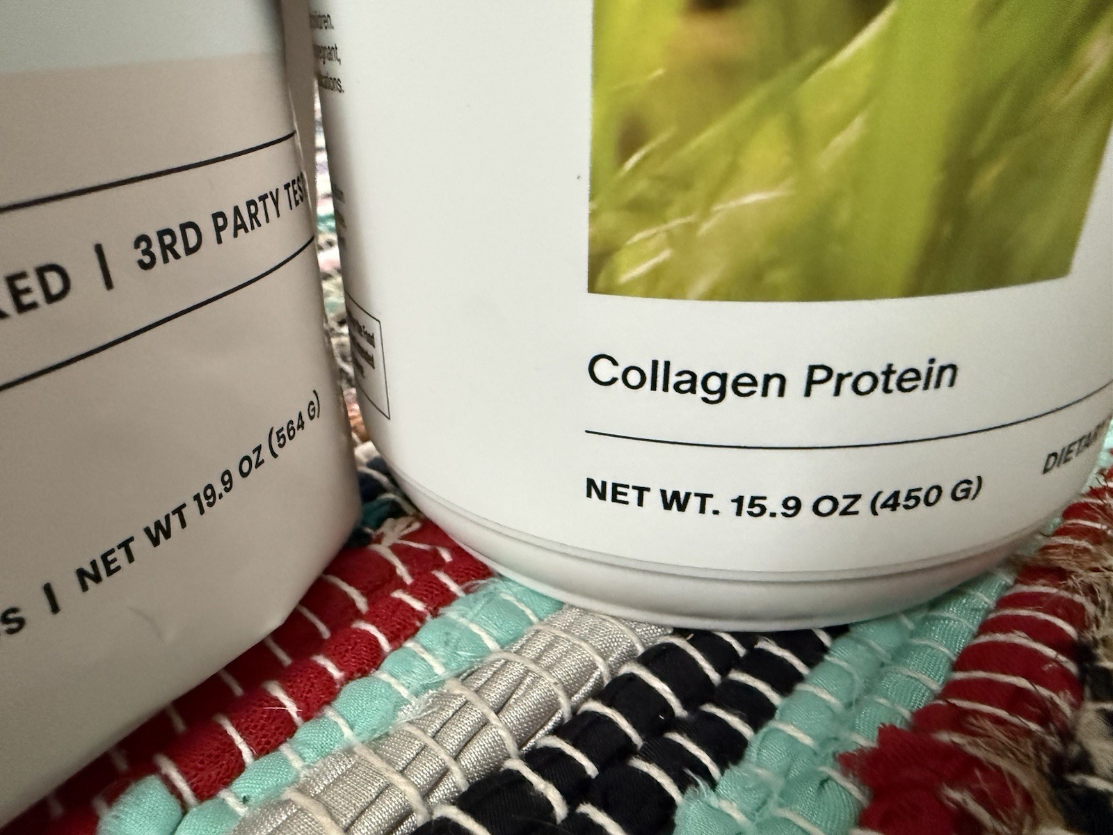 Bundle of 2 Protein Powders! One contains added Collagen and one does not!