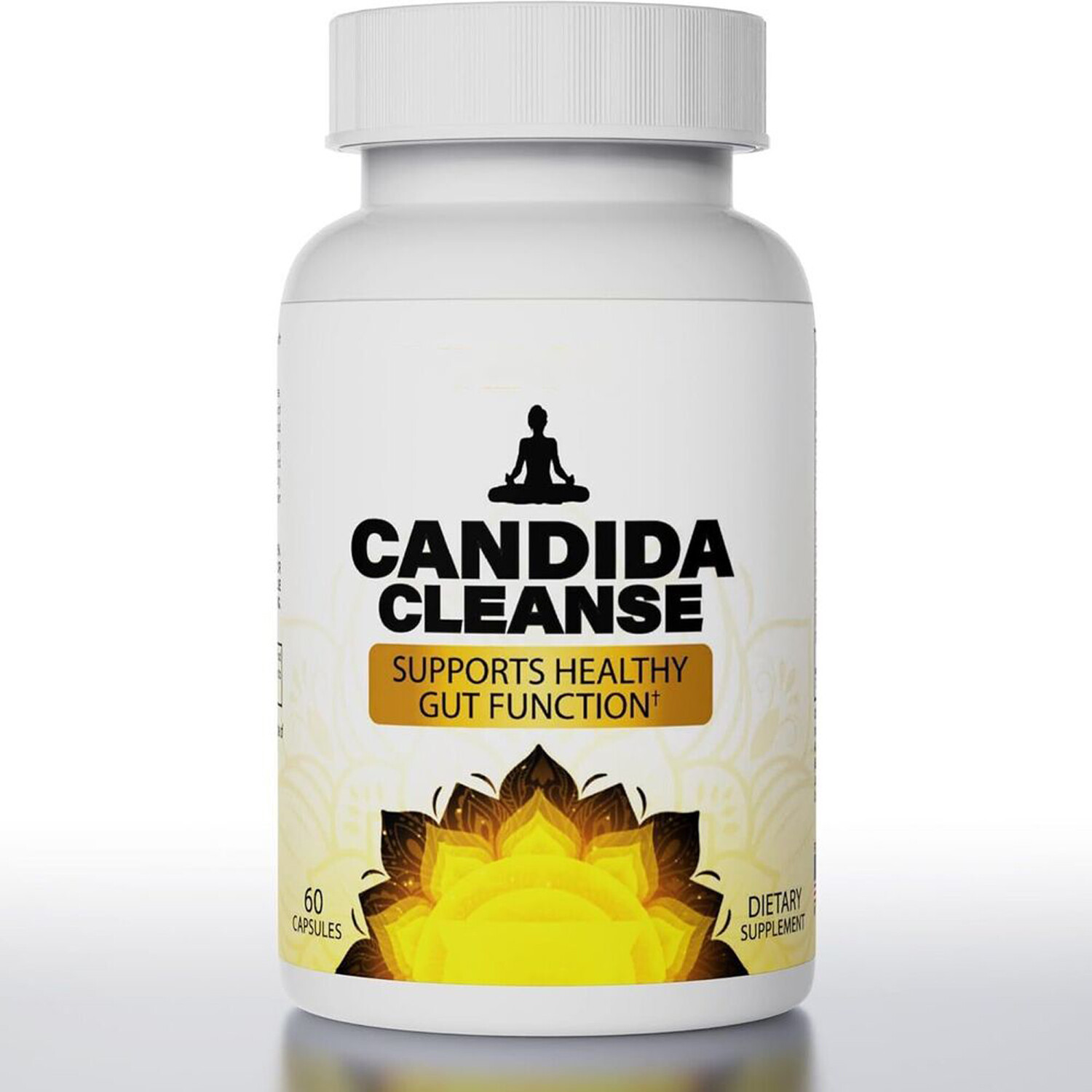 Candida Cleansing Gut Colon Support 60 Capsules Enhances Digestive Detox