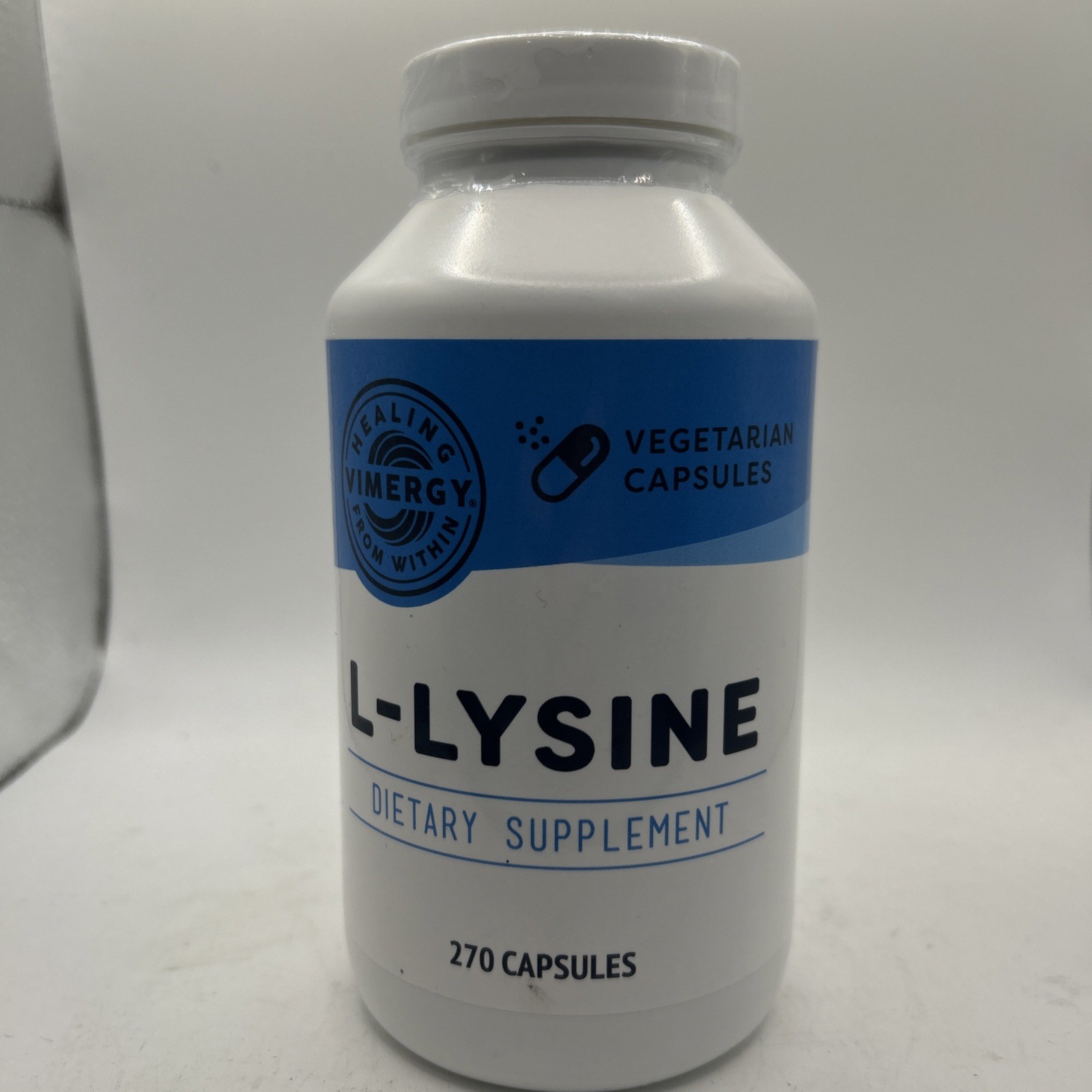 Vimergy L-Lysine 500MG Capsules, 270 Servings – Supports Immune System