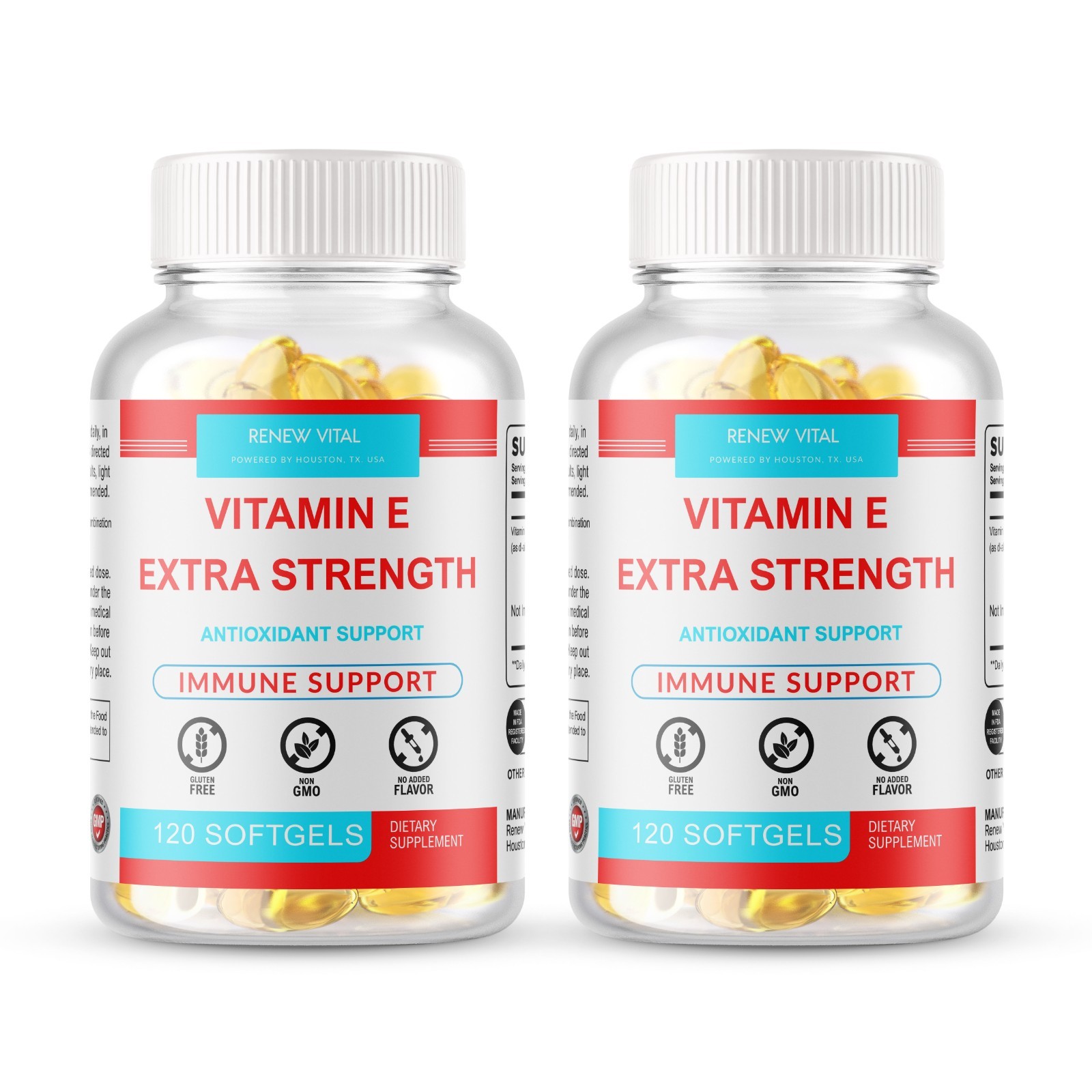 Vitamin E 400 IU – 240 Softgel Extra Strength Immune Support