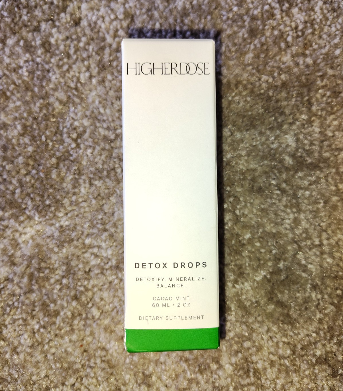 HigherDOSE Detox Drops Liquid 60 mL/2 oz Lemon Vegan Gluten-Free Dairy-Free