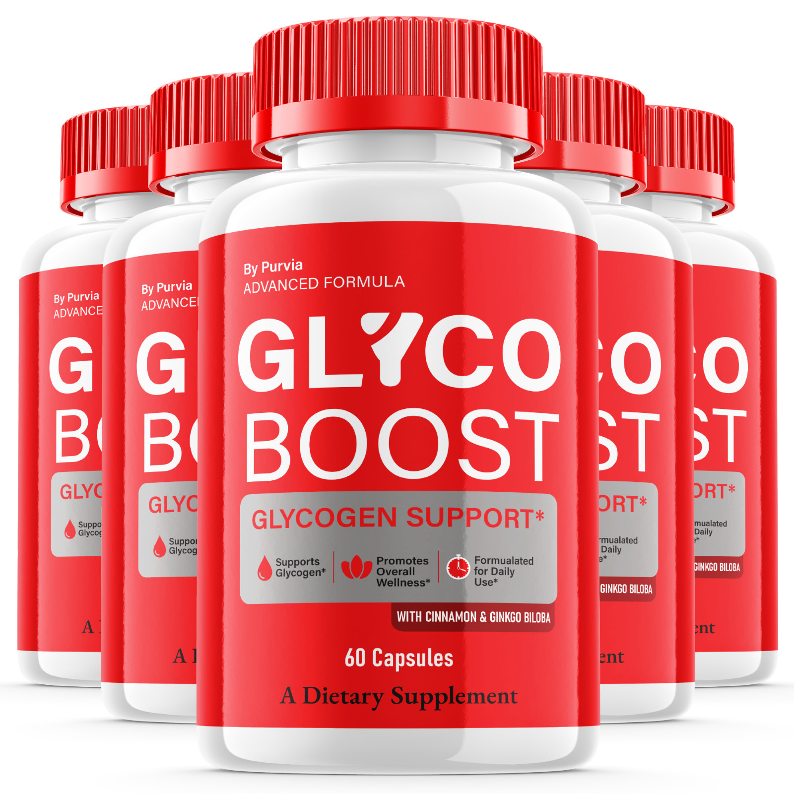 Glyco Boost Capsules for Overall Wellness Health Support Made in USA (5 Pack)