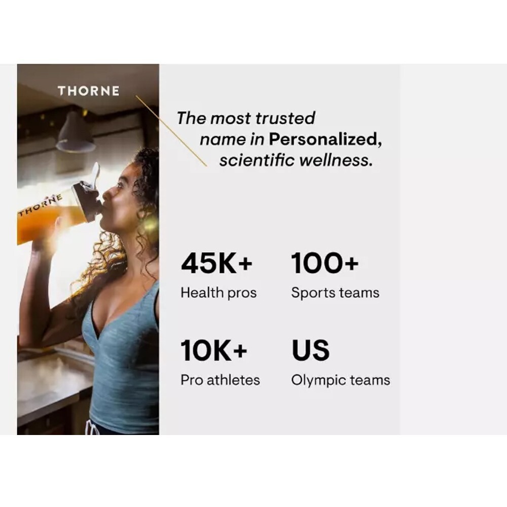 Thorne Curcumin Phytosome High 1000mg Capsules 60 Absorption Dietary Supplement-