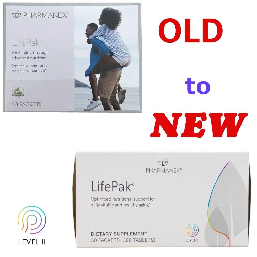 Nu Skin NuSkin Pharmanex Lifepak Anti Aging – NEW FORMULA – TABLETS- 09/2027