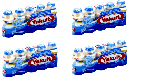Yakult Probiotic Drink Light Nonfat 2.7 oz x 5 Bottles (Pack of 3)~07/03/2026