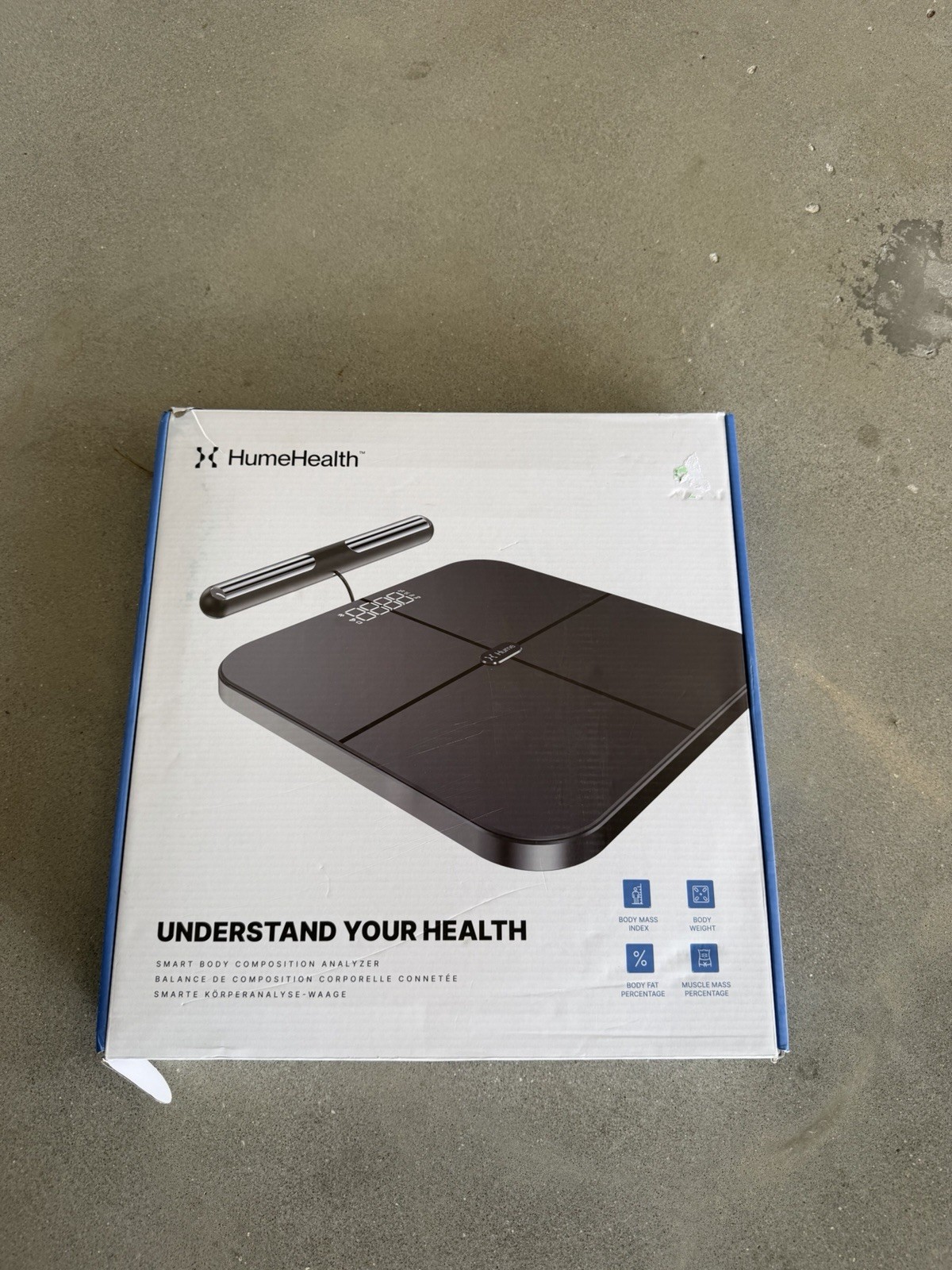 New Sealed Hume Health Body Pod Smart Scale Body Composition Analyzer HumeHealth