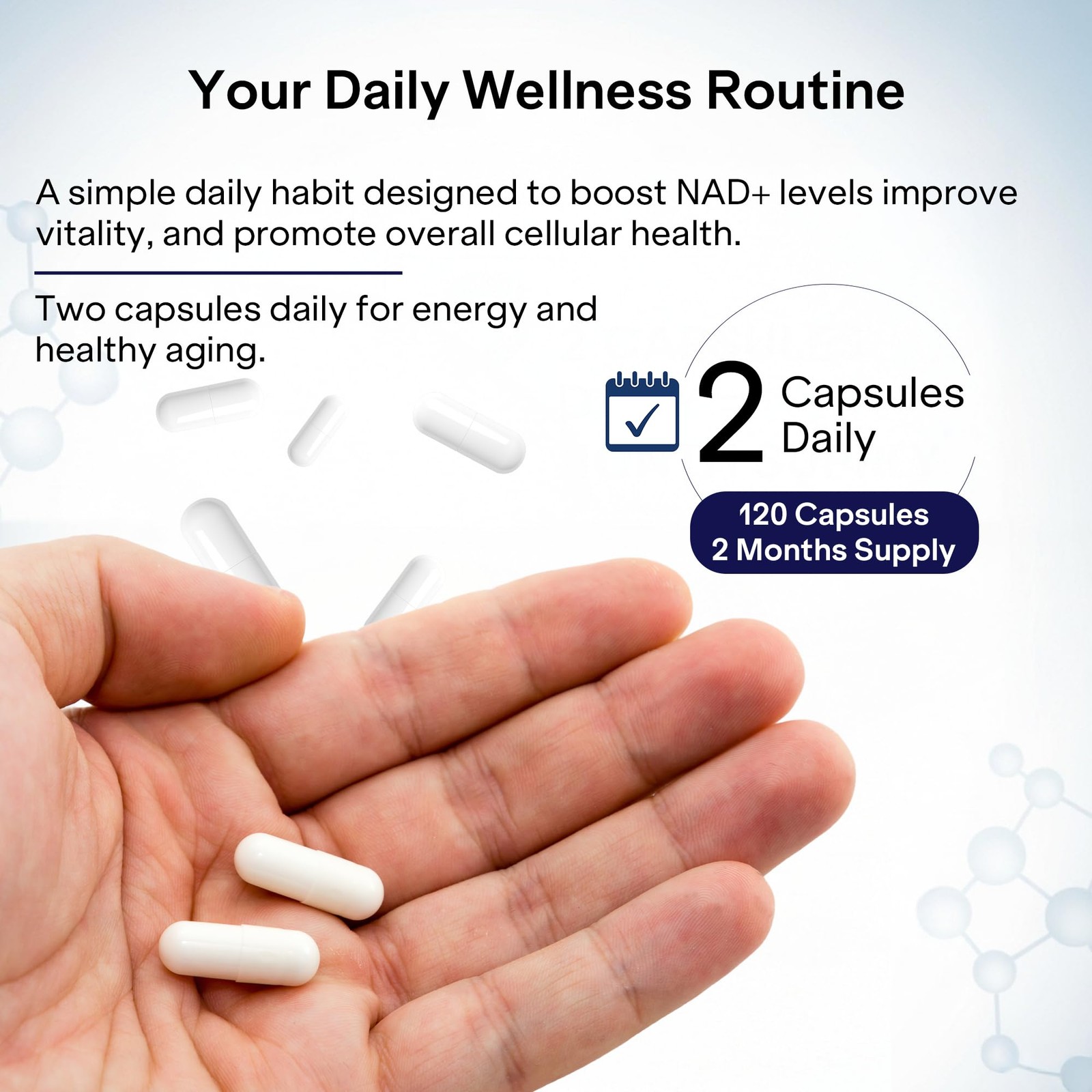 Liposomal NAD+ Supplement with Resveratrol Nicotinamide Riboside 1000 Mg NA…