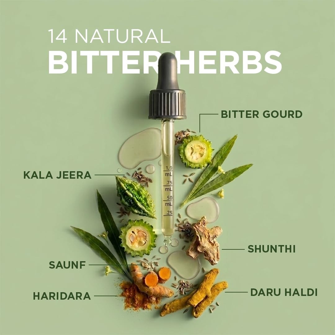 Arth Bitter Drops Weight Management Supplement – 15 Days Pack | Reduces Cravings