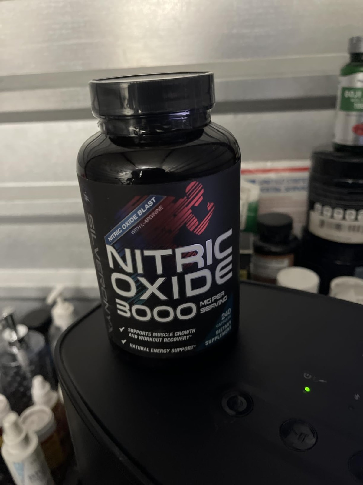60 Capsules 3000mg Nitric Oxide Booster | L-Arginine AKG Citrulline Pre Workout