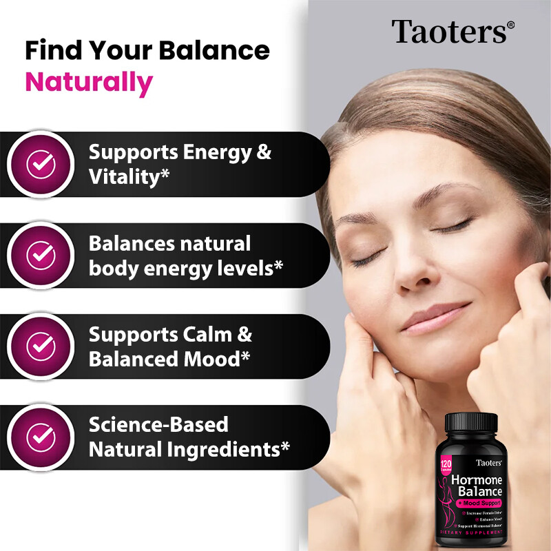 Women’s Hormone Balance + Mood Support – Estrogen Boost Supplements