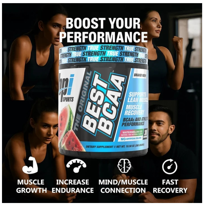 BPI Sports Best BCAA Powder Watermelon Ice 30 Servings 10.58oz