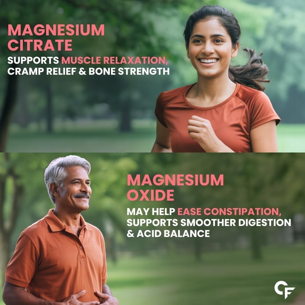 Carbamide Forte Magnesium 2000mg Glycinate Citrate 120 Tablets 5X Strength