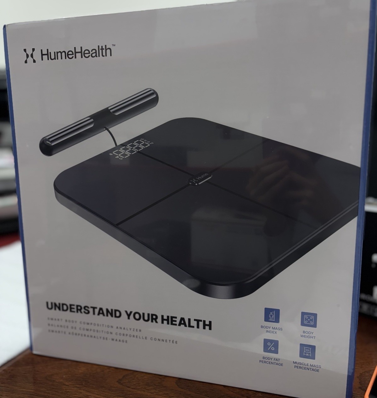 Hume Health – The Body Pod – Home Body Analyzer and Free Bluetooth App A26