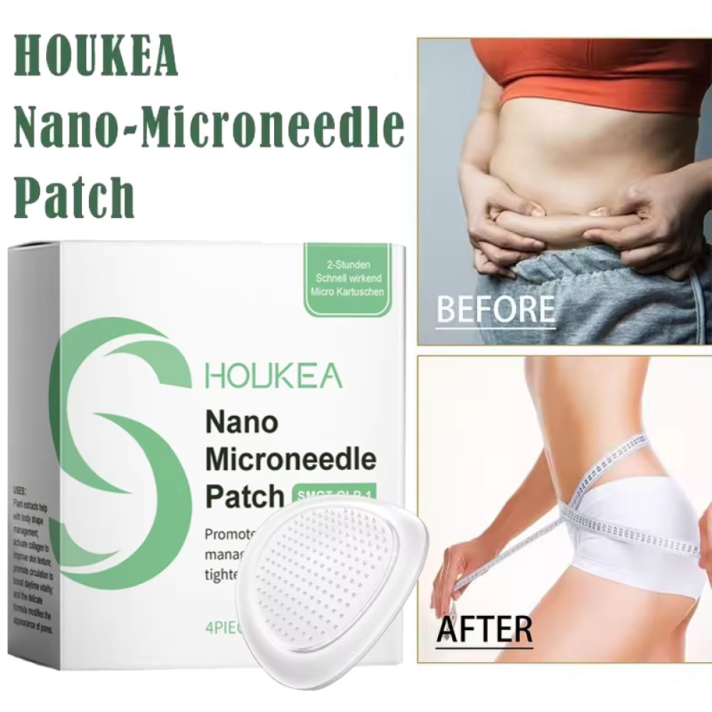 4/24PCS Nano Slimming Micro Needle Patch Unisex Slimming Microneedle Hoot Patch