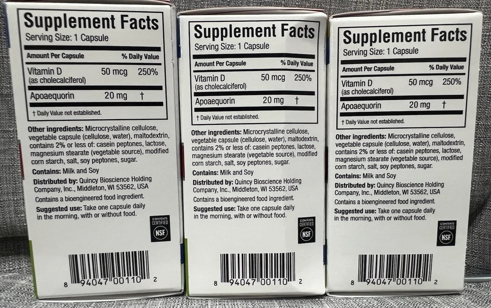 Prevagen Extra Strength 20mg Capsules – 30 Count- 3 Pack 90-Day Supply FREE SHIP