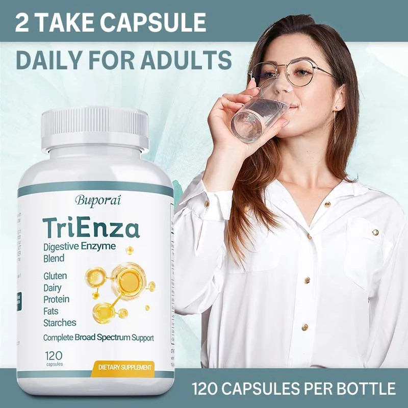 TriEnza 120pcs – Balances Intestinal Flora, Maintain Gut and Digestive Health