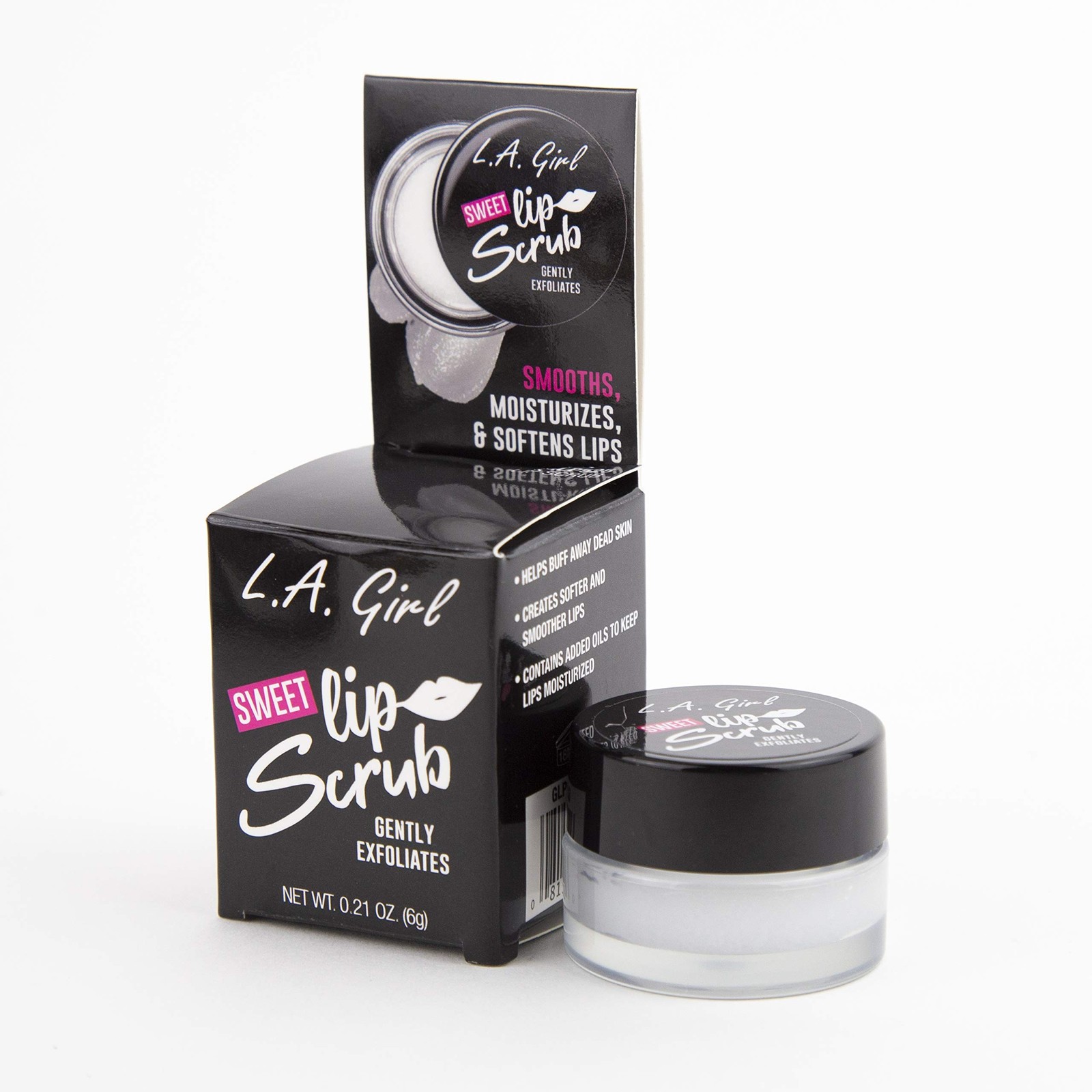 L.A. Girl Sweet Lip Scrub, 0.21 Ounce 0.21 Ounce (Pack of 1)