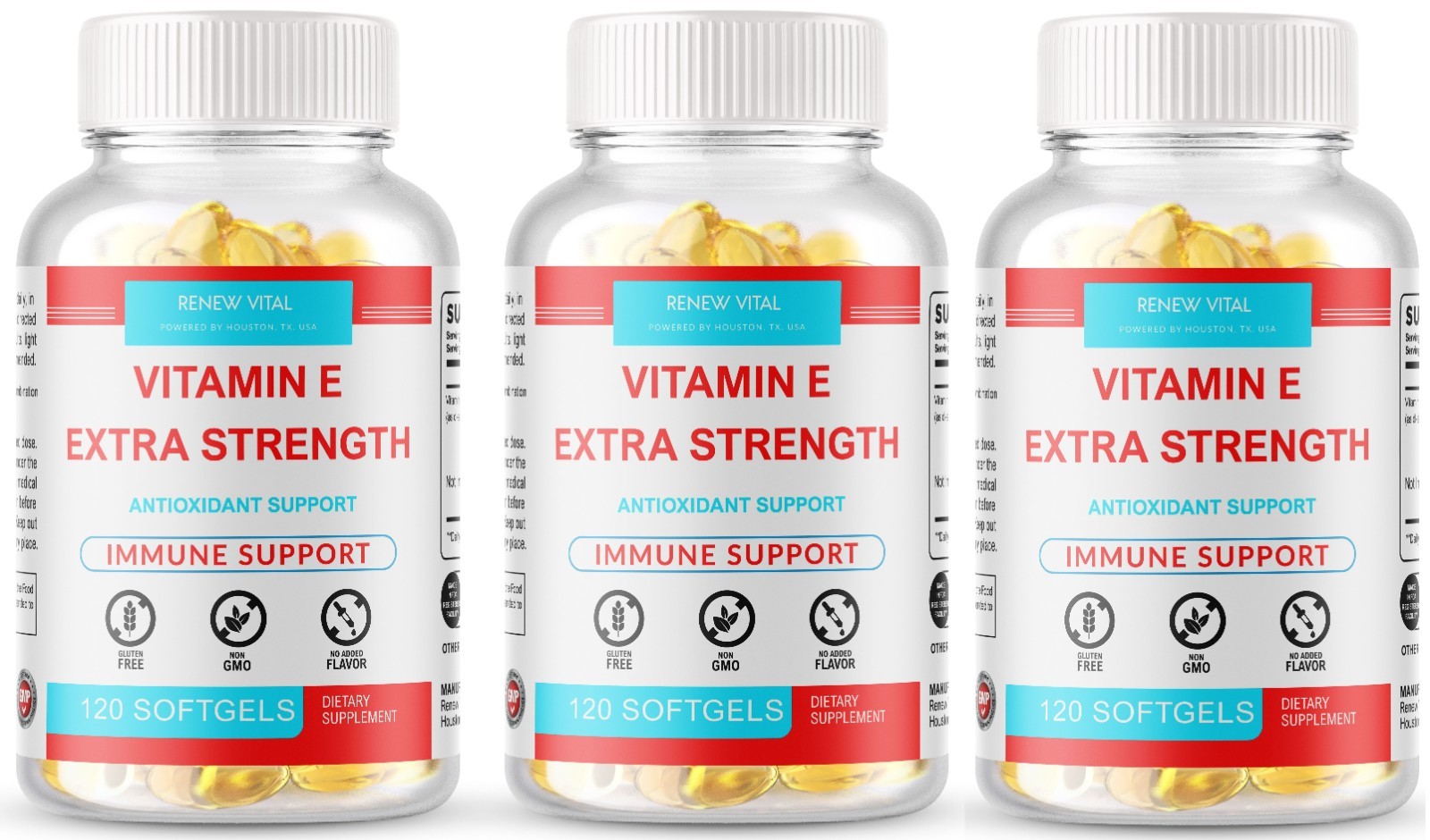 Vitamin E 400 IU – 240 Softgel Extra Strength Immune Support