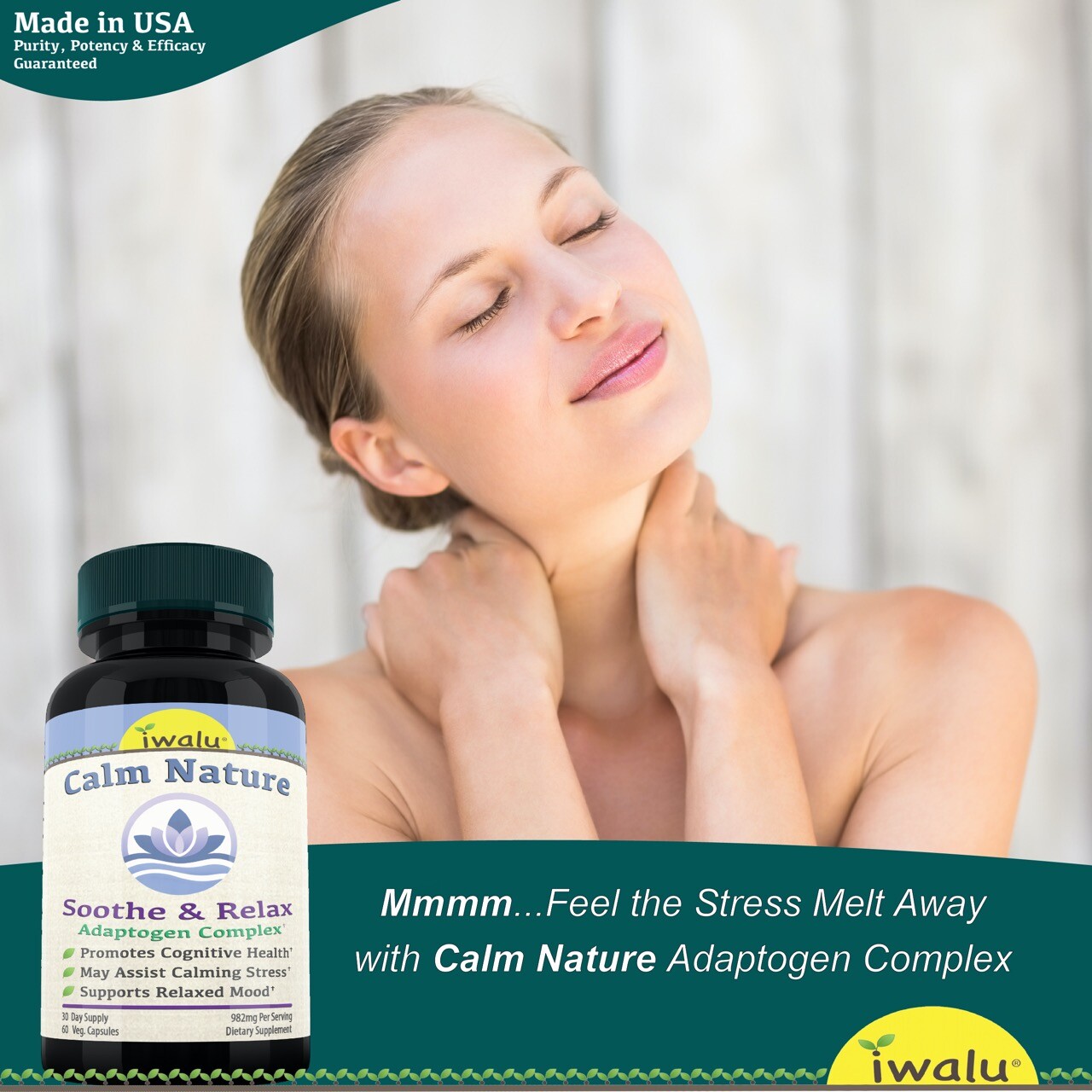Hormone Balance for Women: Harmony & Well-Being | Supplement 60 Pill Capsule USA