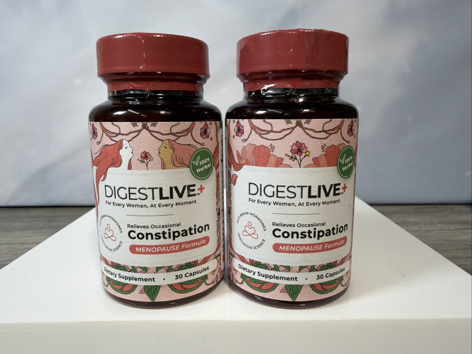 2x DigestLive Menopause Herbal Constipation Relief Support Supplement Fennel