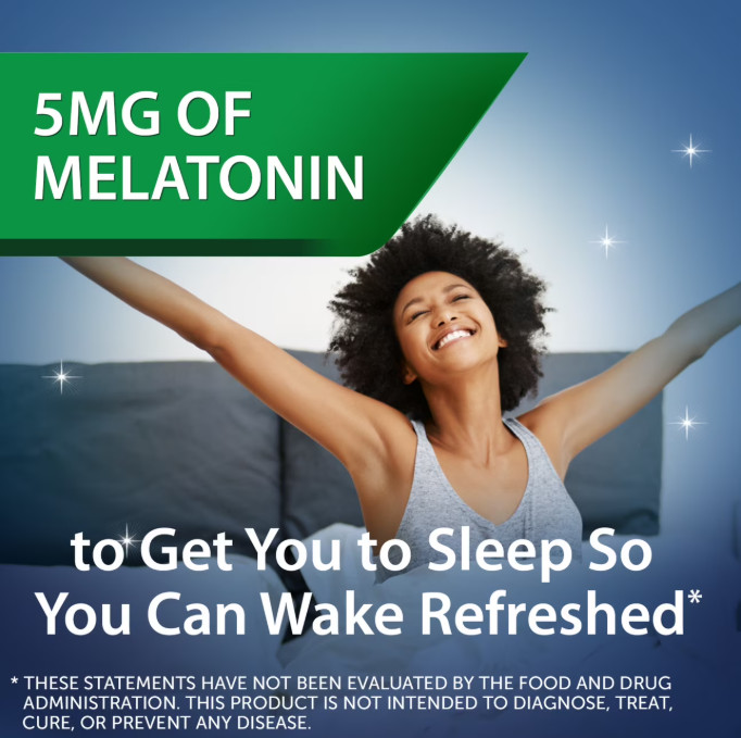 Unisom Simple Slumbers Melatonin 5mg Gummies 60 Ct Midnight Raspberry 3 Pack