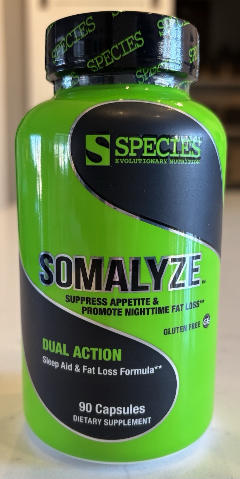 Species Nutrition Somalyze Sleep Aid Fat Loss 90 Capsules Exp. 12/27 Sealed