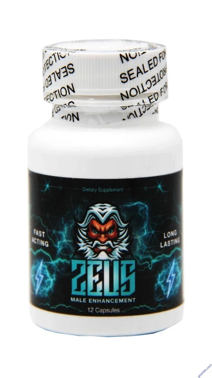 Zeus 1800mg Male Vitality Supplement – Stamina & Performance Support Capsules