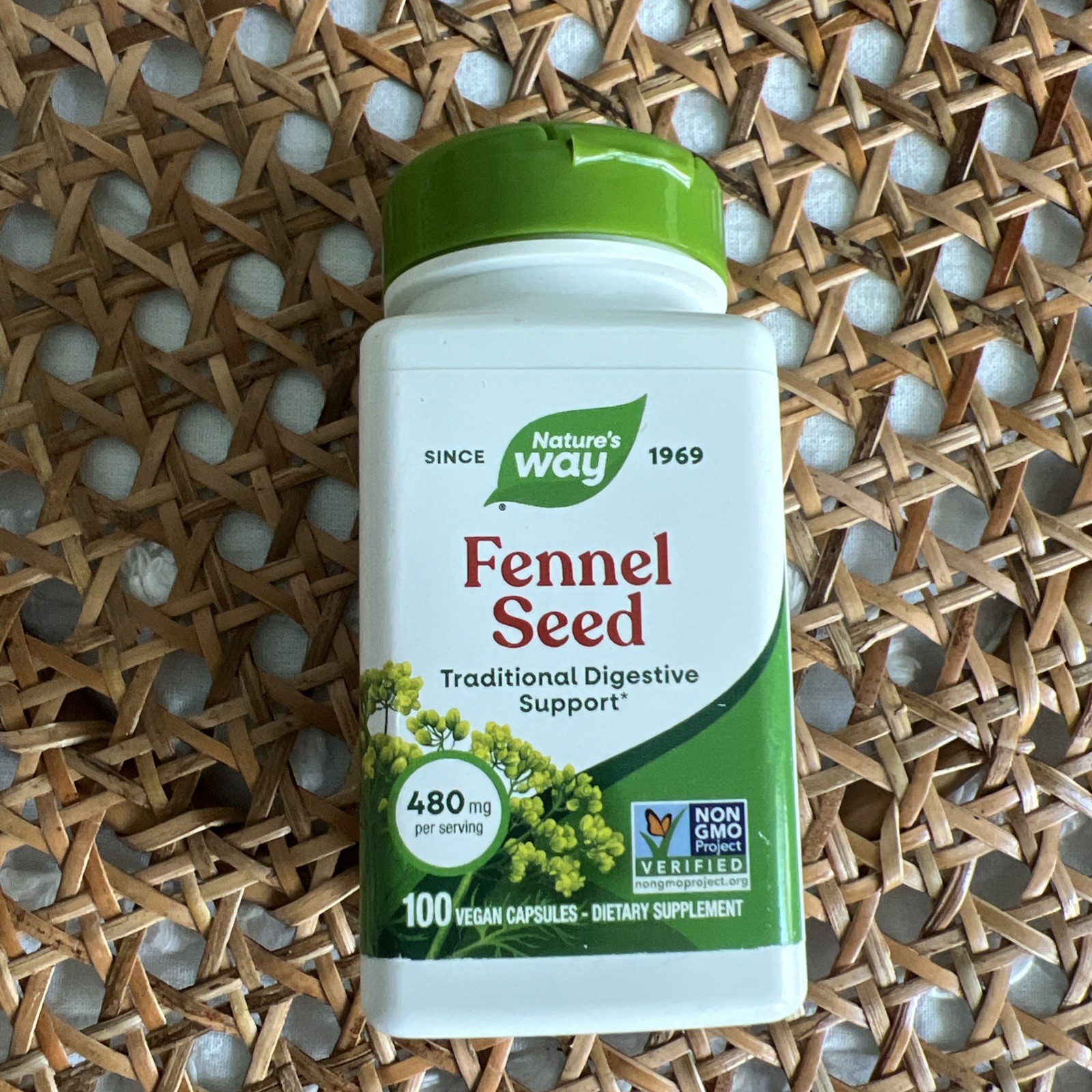 Nature’s Way Fennel Seed 100 Vegan Capsule
