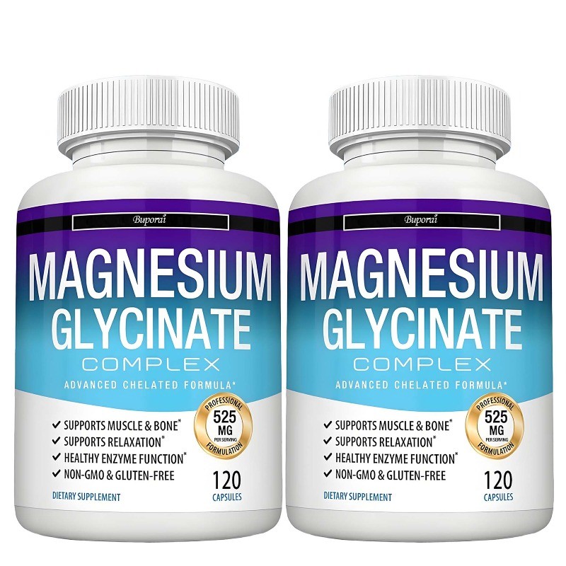 Magnesium Glycinate 240 pcs, Support Brain Health, Improves Memory and Cognition