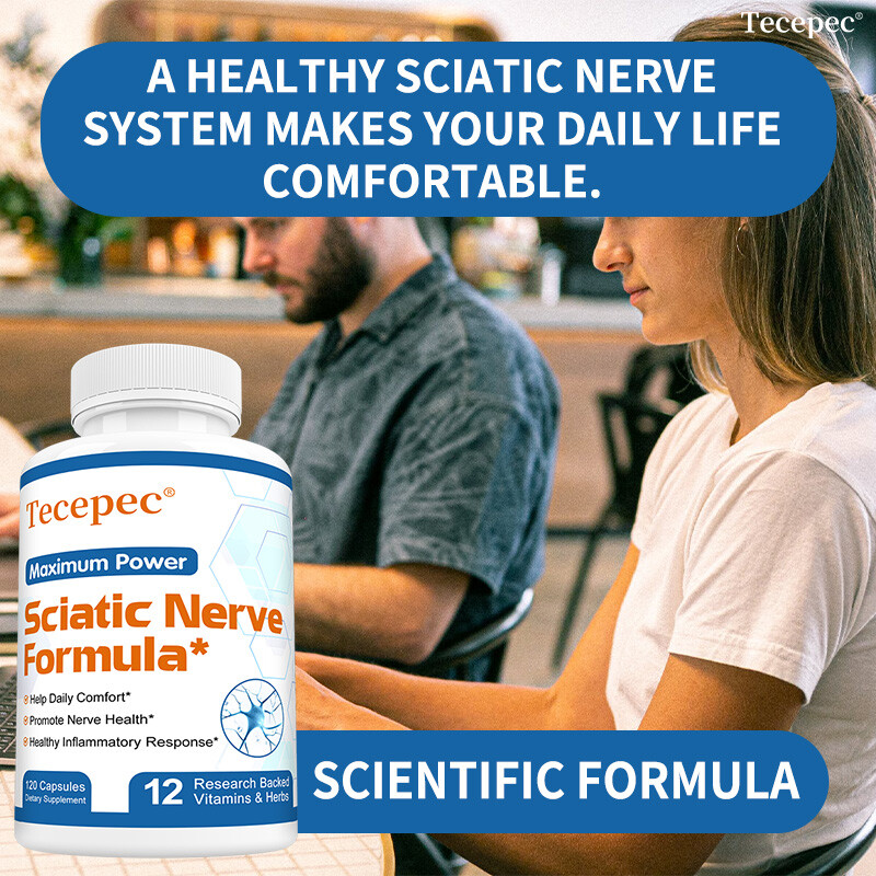 Maximum Power Sciatic Nerve Formula: Alpha Lipoic Acid Vitamin, Benfotiamine