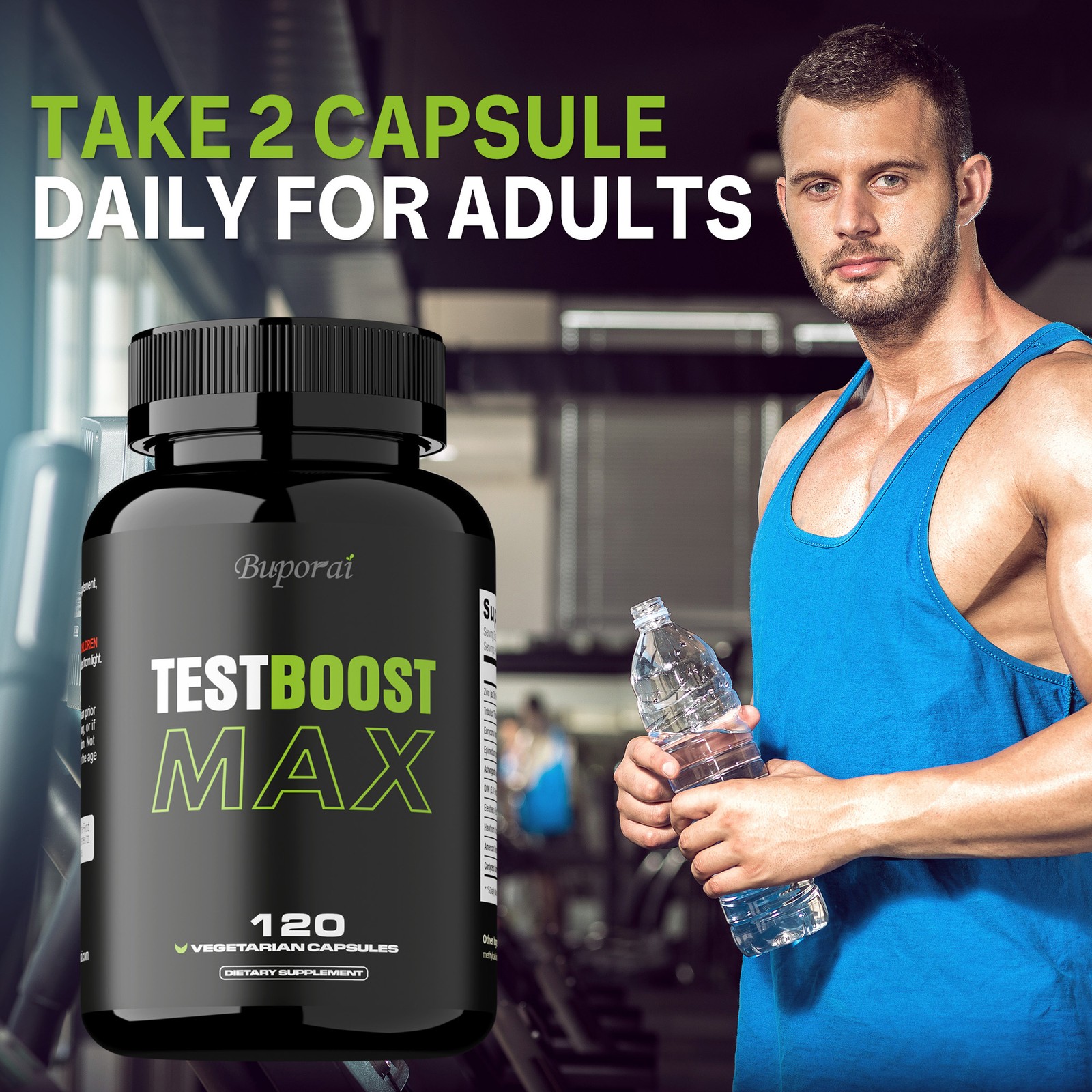 Test Boost Max 240pcs – Increase Muscle Strength, Boost Energy,Enhance Endurance