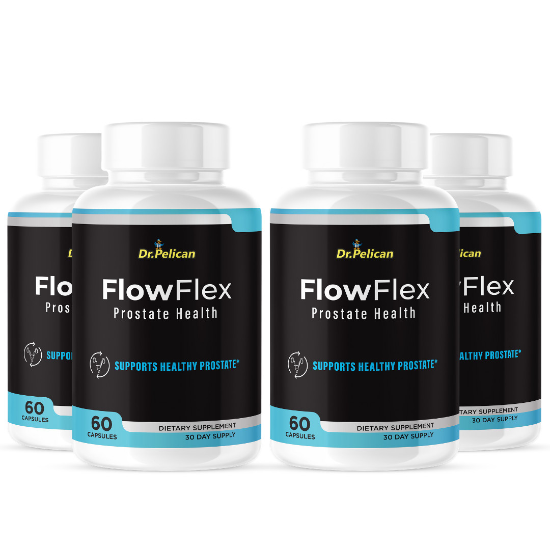 FlowFlex – Prostate Support- 4 Bottles- 240 Capsules