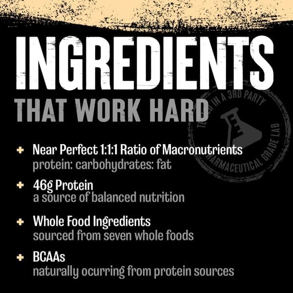Animal Meal – Protein Shake with Whole Food Ingredients, Aids in Muscle Recovery