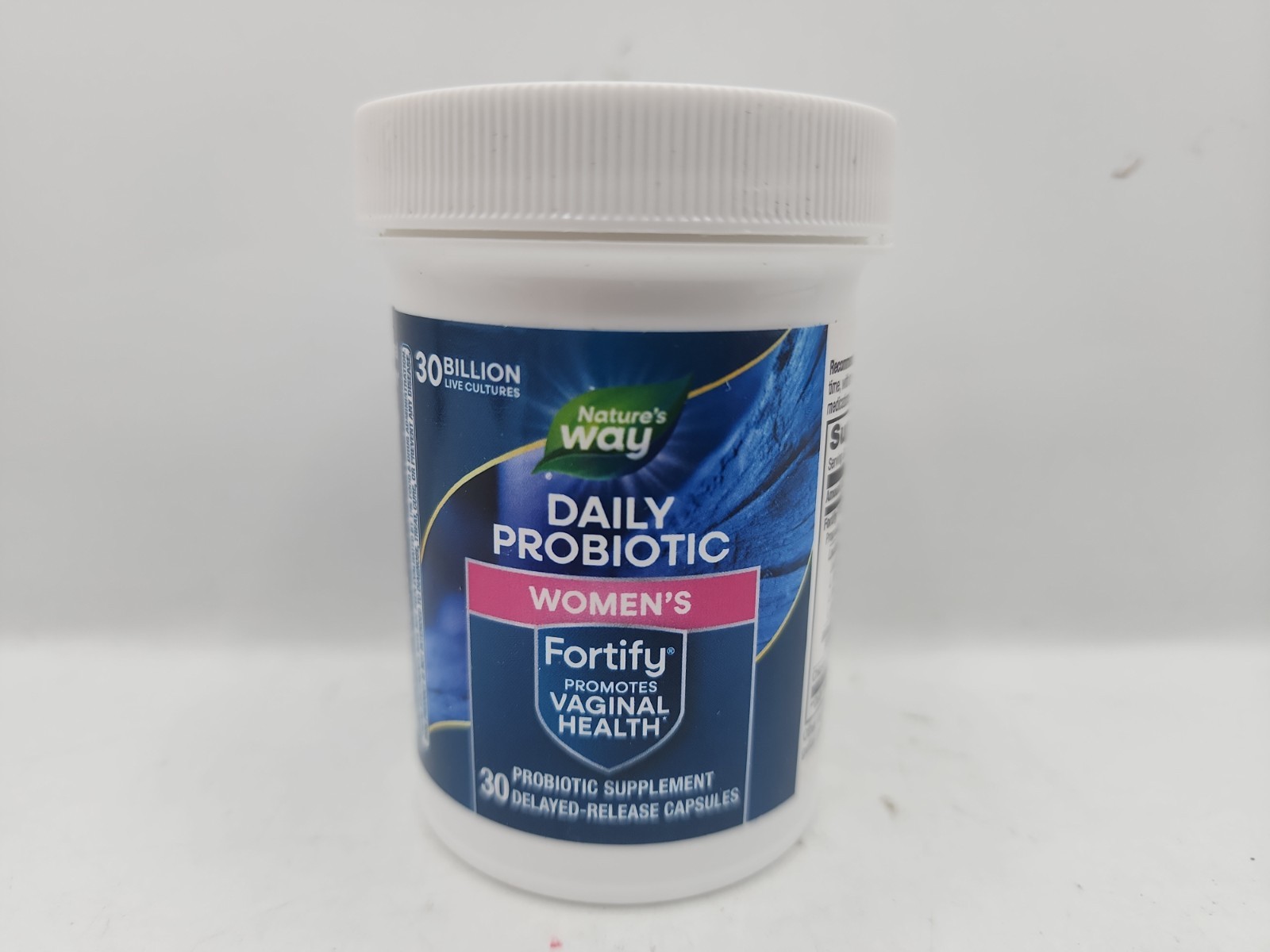 Nature’s Way Fortify Daily Probiotic Women 30 Billion Live Culture 30 caps 08/26