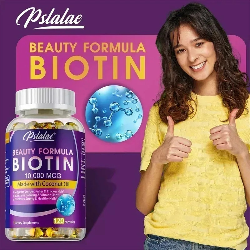 Biotin 120pcs – Hair Growth, Supports Skin and Nails, Energy Metabolism