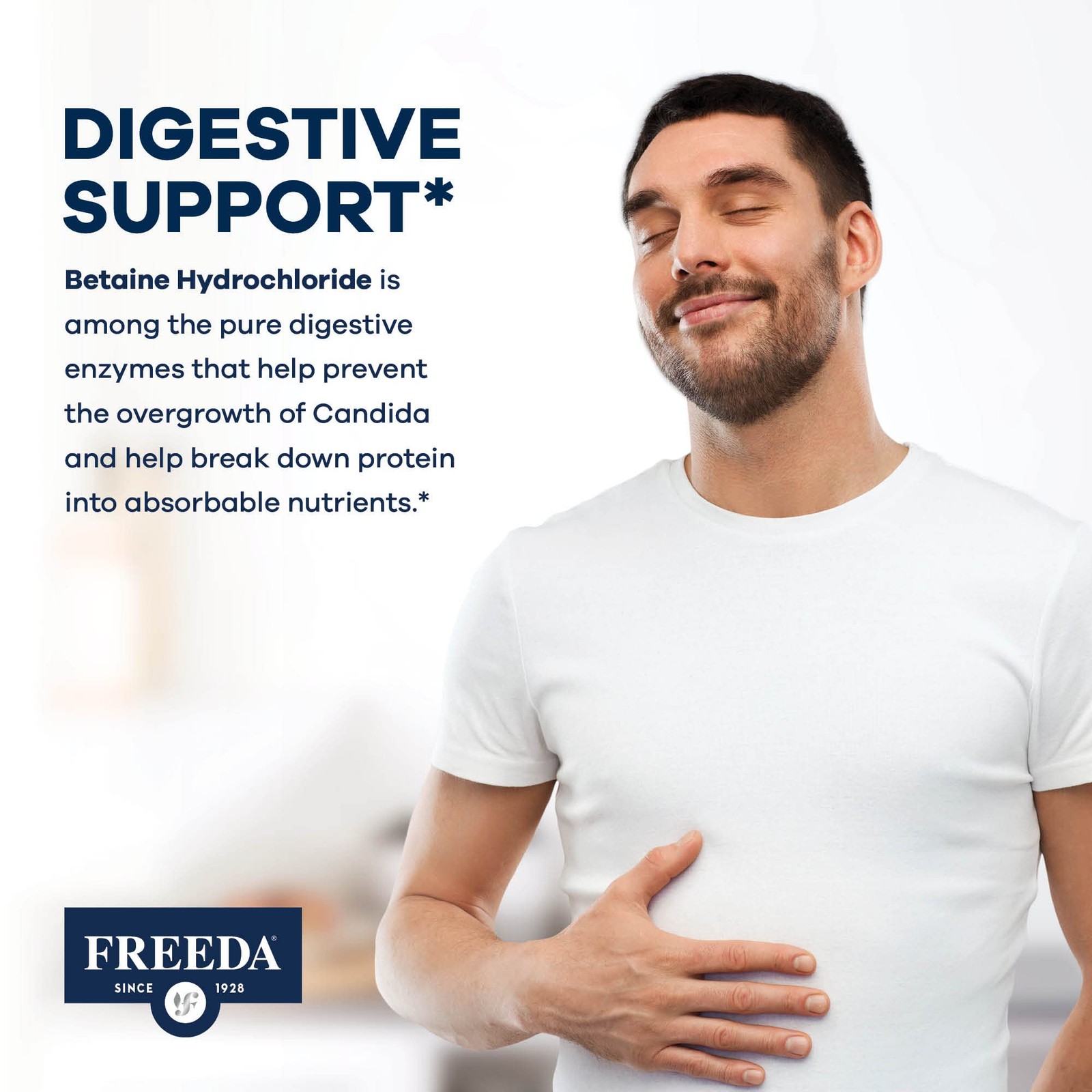 Betaine HCl – Vegan Betaine Supplement Digestive Supplement for Healthy Diges…