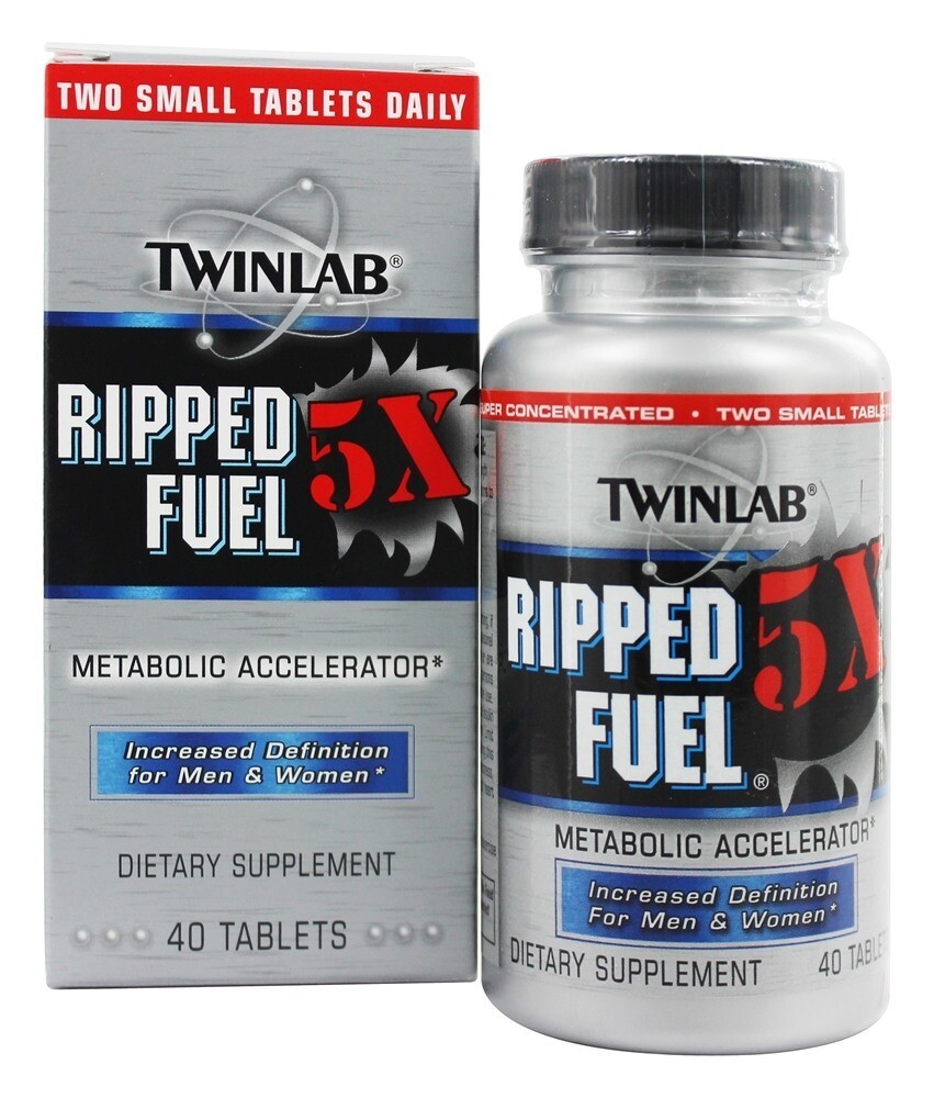 Twinlab Ripped Fuel | Metabolic Accelerator | Increased Definition – CHOOSE SIZE