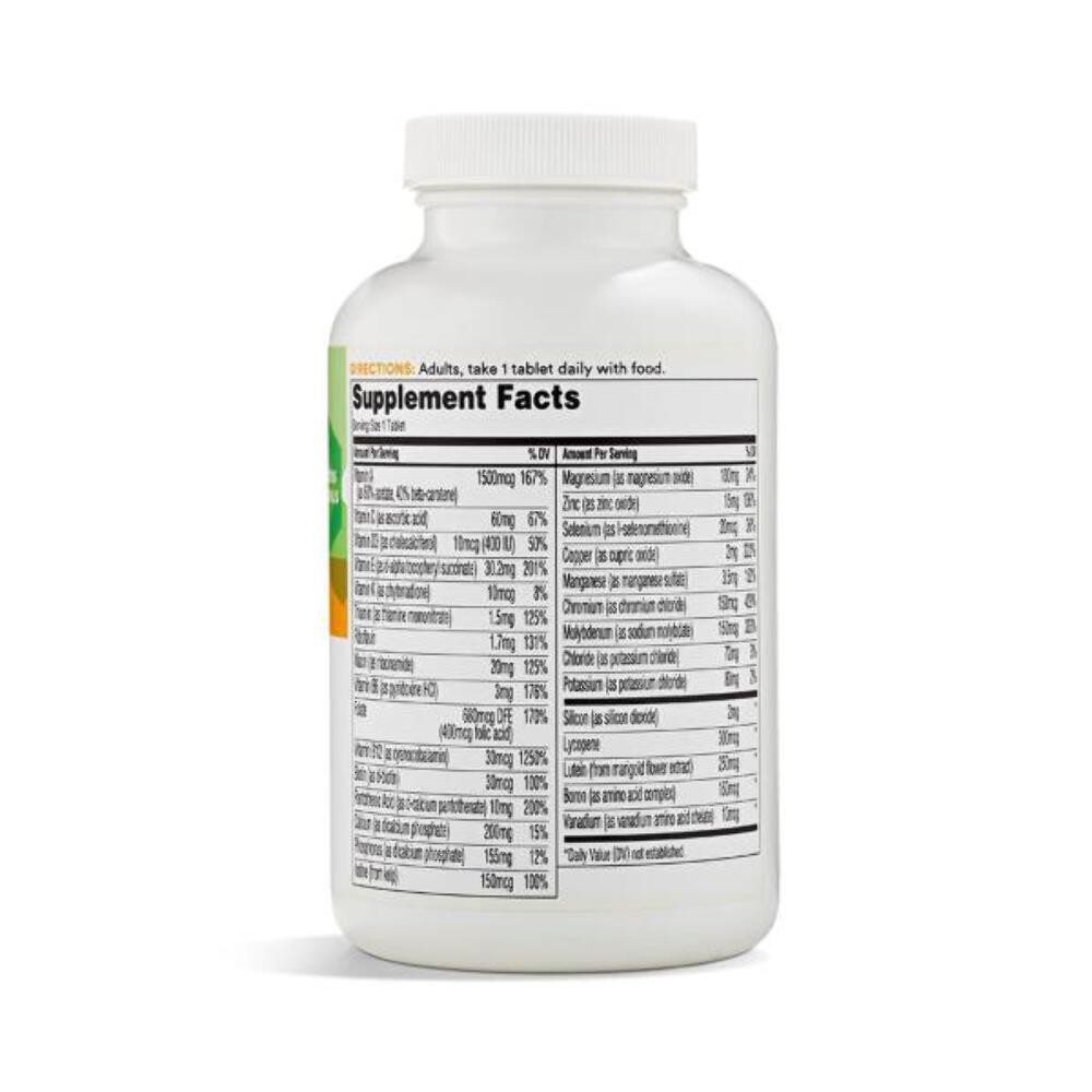 365 by Whole Foods Market, Mature Adult Once Daily Multi, 180 Count 8/27