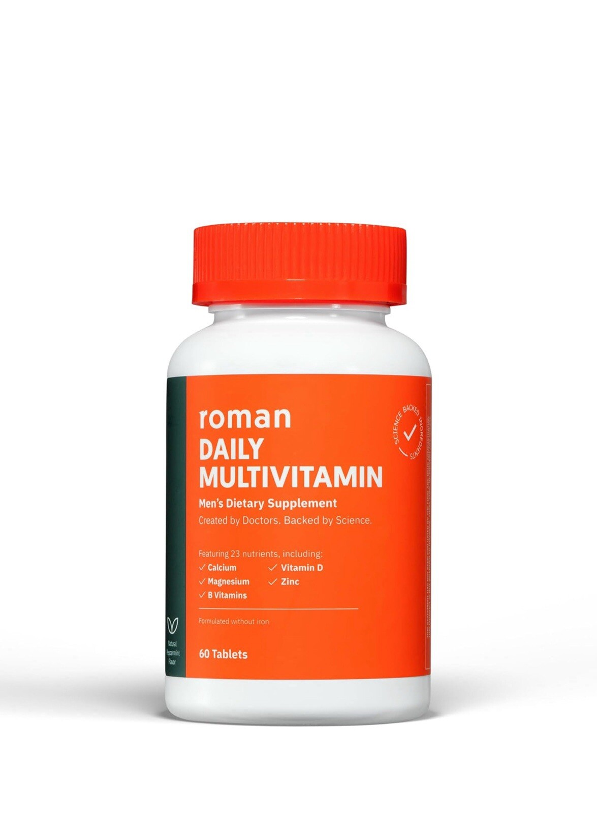 Roman Daily Men’s Health Multivitamin Dietary Supplement Size 60 Exp 01/27