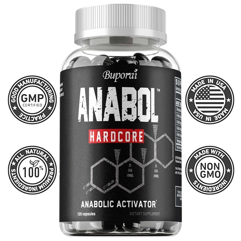 Anabol 120pcs – Muscle Growth and Recovery, Improves Athletic Performance