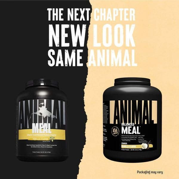 Meal – Protein Shake with Whole Food Ingredients, Aids in Muscle Recovery wit…